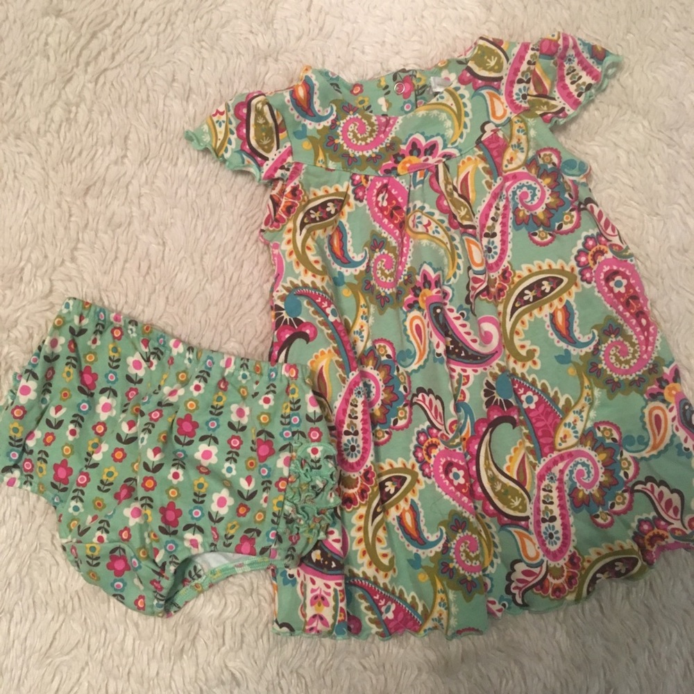 Vera Bradley Baby dress & bloomers